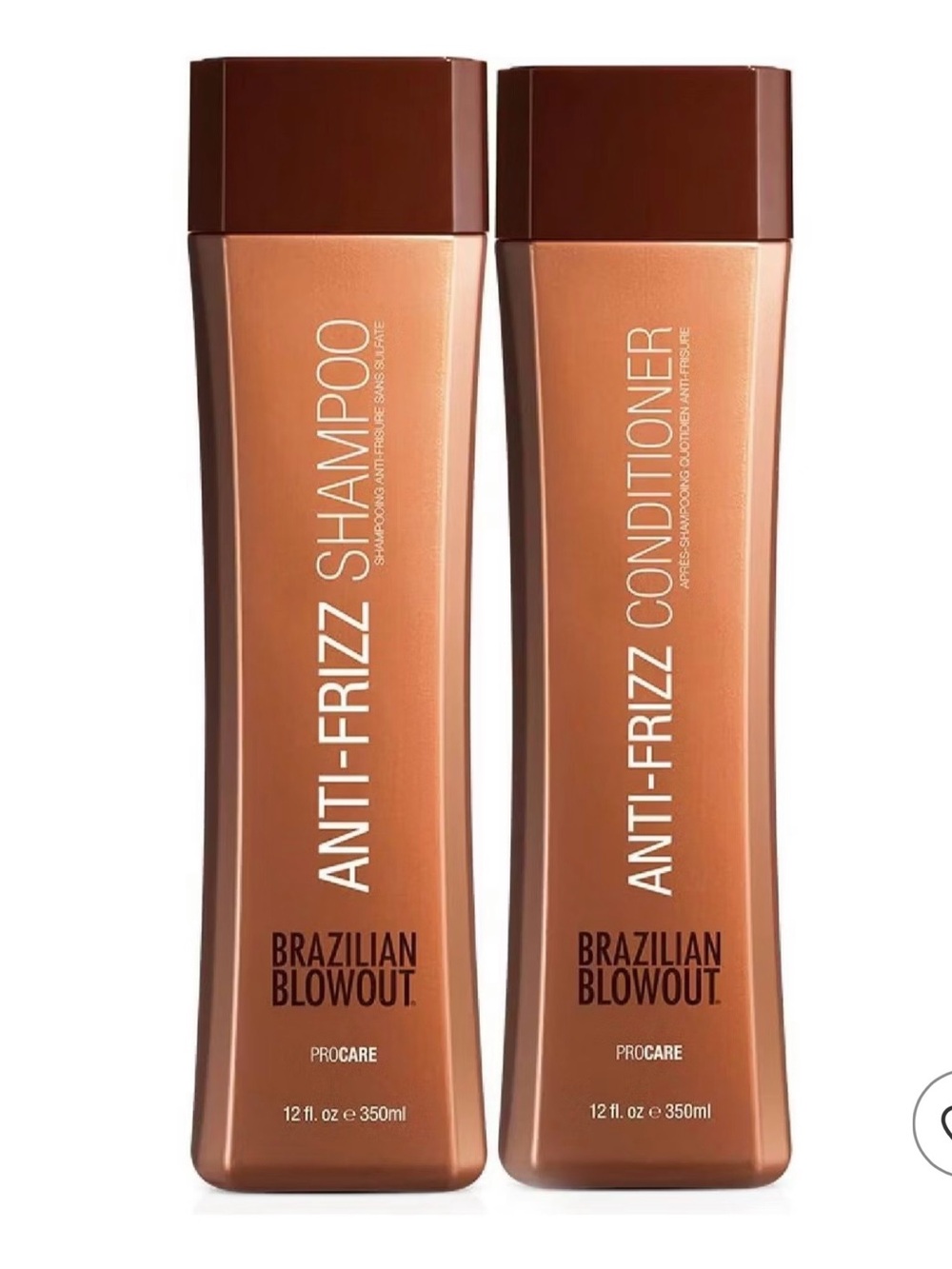 Brazilian Blowout Acai Anti-Frizz Shampoo And Conditioner Set
